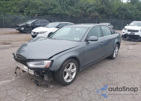 2013 Audi A4 Premium from USA, damaged, VIN WAUBFAFL1DN048515